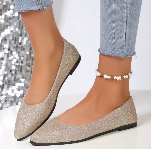 Forever Link Sparkle In Your Step Rhinestone Flat in Silver