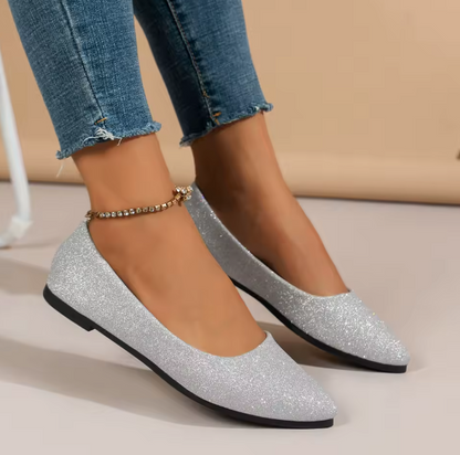 Forever Link Sparkle In Your Step Rhinestone Flat in Silver