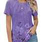 Floral Notched Neck Blouse