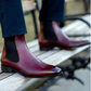 Men's Cap Toe Ankle Lace-up Dress Motorcycle Boots - Leather Zipper Booties (MSB2)(MSF6)(MSB3)(MSB5)(MSC1)(F13)
