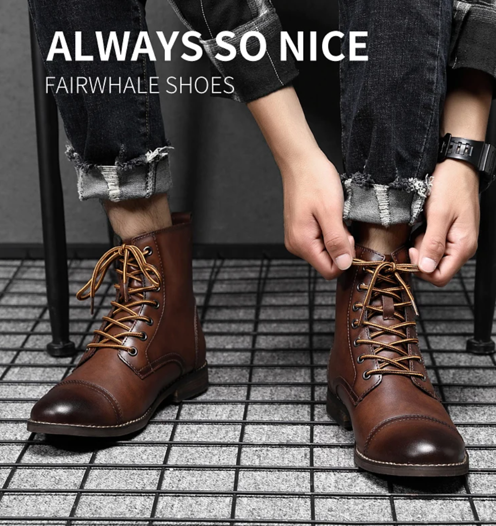 Winter / Spring Men Snow Boots - Warm Plush Men's Boots Pointy Winter Casual Boots (MSB2)(MSF6)(F16)(F13)