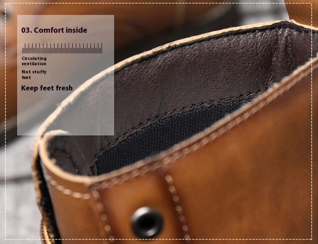 Winter / Spring Men Snow Boots - Warm Plush Men's Boots Pointy Winter Casual Boots (MSB2)(MSF6)(F16)(F13)