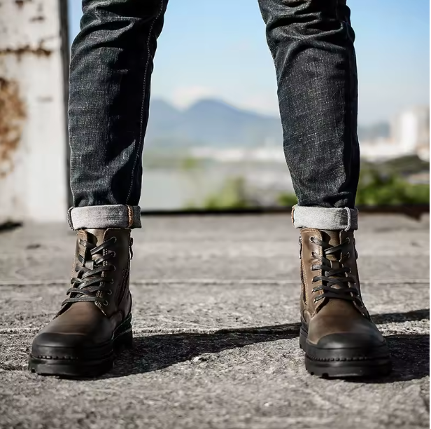 Winter / Spring Men Snow Boots - Warm Plush Men's Boots Pointy Winter Casual Boots (MSB2)(MSF6)(F16)(F13)