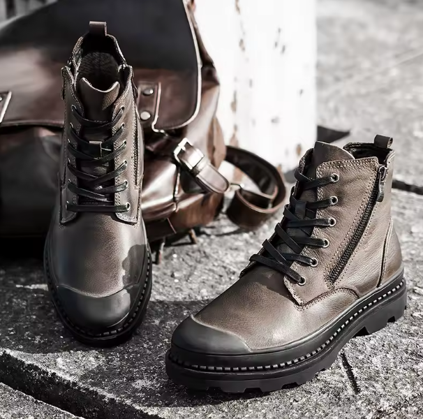 Winter / Spring Men Snow Boots - Warm Plush Men's Boots Pointy Winter Casual Boots (MSB2)(MSF6)(F16)(F13)