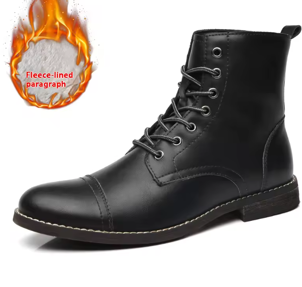 Winter / Spring Men Snow Boots - Warm Plush Men's Boots Pointy Winter Casual Boots (MSB2)(MSF6)(F16)(F13)