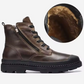 Winter / Spring Men Snow Boots - Warm Plush Men's Boots Pointy Winter Casual Boots (MSB2)(MSF6)(F16)(F13)