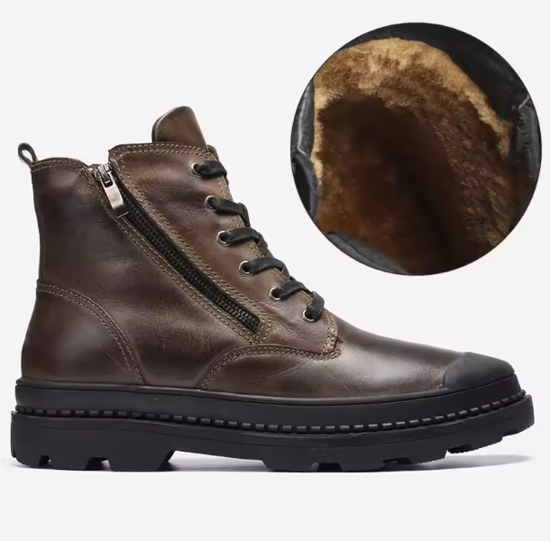 Winter / Spring Men Snow Boots - Warm Plush Men's Boots Pointy Winter Casual Boots (MSB2)(MSF6)(F16)(F13)
