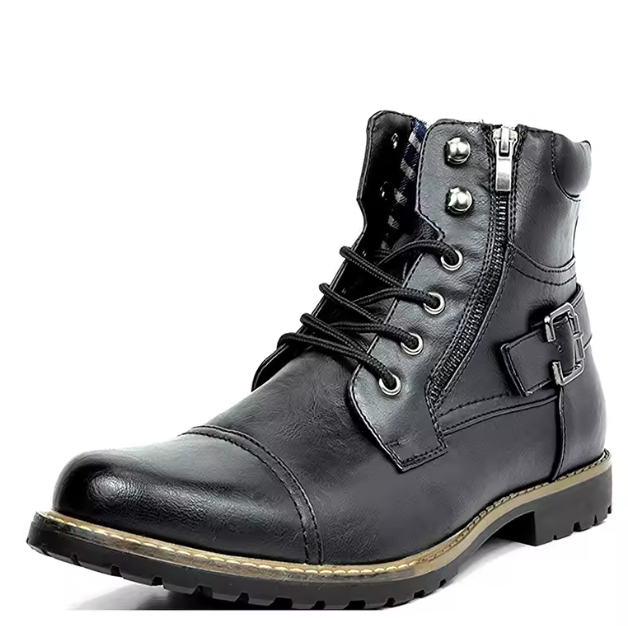 Winter / Spring Men Snow Boots - Warm Plush Men's Boots Pointy Winter Casual Boots (MSB2)(MSF6)(F16)(F13)