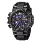 Men Watches 2019 Luxury Brand Smael Digital Wristwatches Men Clock Army Green Waterproof Dual Time 8014 Sport Watches Military