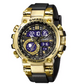 Men Watches 2019 Luxury Brand Smael Digital Wristwatches Men Clock Army Green Waterproof Dual Time 8014 Sport Watches Military