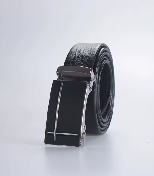 New Famous Brand Men's Belt High Quality Genuine Leather Belts Metal Automatic Buckle Luxury Designer Business Male Waist Band