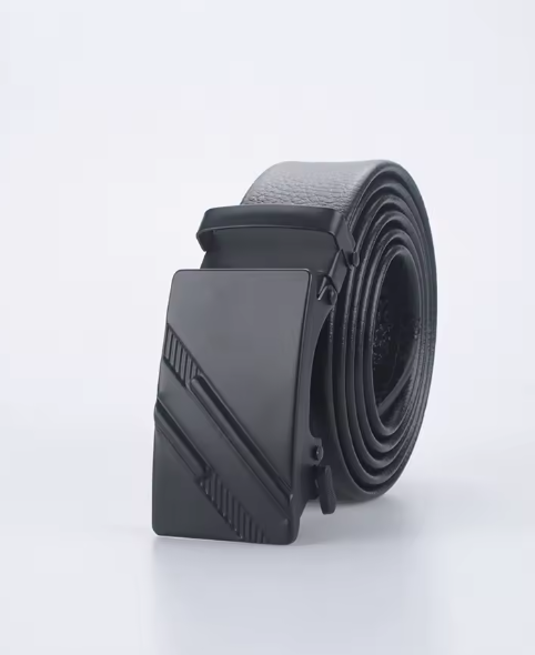 New Famous Brand Men's Belt High Quality Genuine Leather Belts Metal Automatic Buckle Luxury Designer Business Male Waist Band