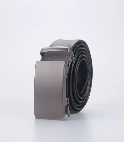 New Famous Brand Men's Belt High Quality Genuine Leather Belts Metal Automatic Buckle Luxury Designer Business Male Waist Band
