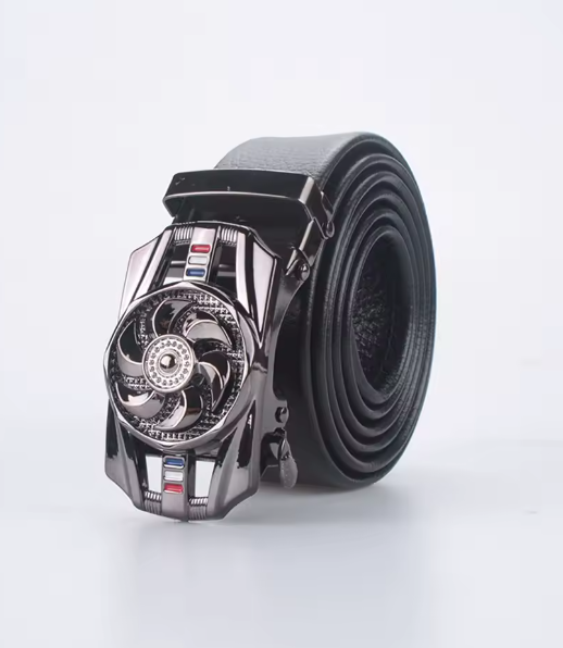 New Famous Brand Men's Belt High Quality Genuine Leather Belts Metal Automatic Buckle Luxury Designer Business Male Waist Band