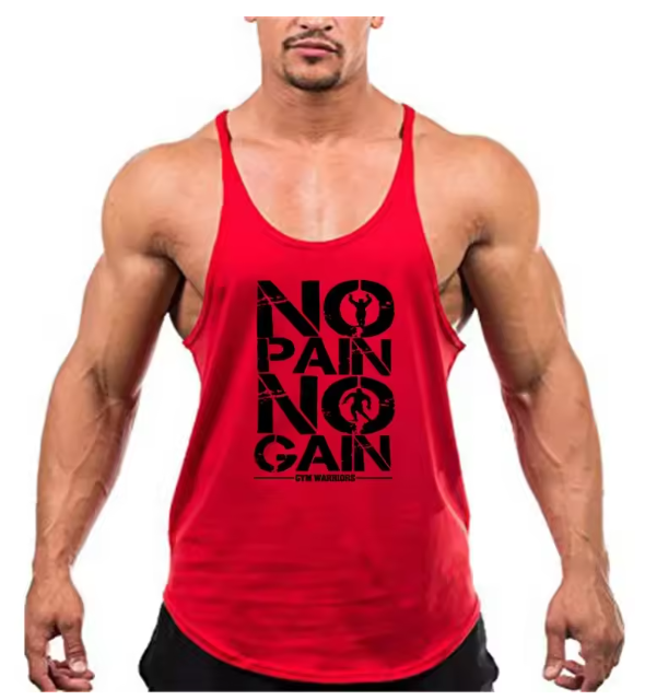 Trending Cotton Workout Gym Stringer Tank Top - Mens Muscle Sleeveless Sportswear - Bodybuilding Singlets (TM7)(1U101)(1U100)