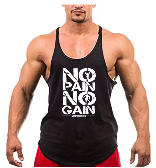 Trending Cotton Workout Gym Stringer Tank Top - Mens Muscle Sleeveless Sportswear - Bodybuilding Singlets (TM7)(1U101)(1U100)