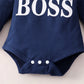 Trending 0-24 Months Newborn Baby Boy 2PCS Clothes Set Long Sleeve Hoodie Jumpsuit Pants Toddler Boy Outfit Baby Costume
