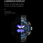 50m Waterproof Fashion Sport Watches for Men Military Wrist Watch Dual Disply Digial Led 8076 Military Watch Men Quartz Watches