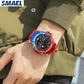 Sports Watch Men Waterproof Watches SMAEL Fashion Brand Digital Quartz Clock Stopwatch 8068 Military Army Quartz Wristwatches