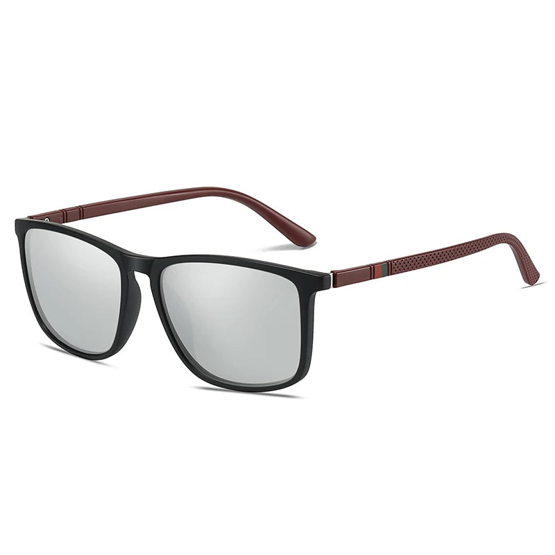 Vintage Square TR90 Frame Polarized Sunglasses Men Women Luxury Brand Designer Sun Glasses Driving Travel Retro Eyewear UV400