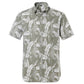 Summer Pure Cotton Men's Hawaiian Shirt - Loose Printed Short Sleeve Hawaii Flower Men Beach Floral Shirts (TM1)