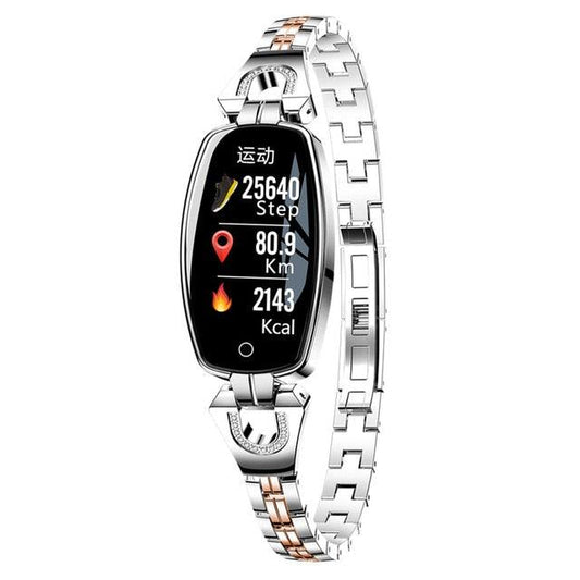 Beautiful Smart Watch Women Waterproof Heart Rate Monitoring Bluetooth Android Ios Fitness Bracelet Rw9Wh3