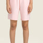 Drawstring Elastic Waist Sports Bermuda Shorts