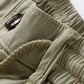 Drawstring Elastic Waist Cargo Shorts