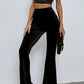 High Waist Flare Leg Pants
