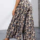 Printed Tie-Front Culottes