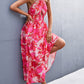 Someday Soon Printed Halter Dress
