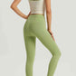 Contrast Square Neck Cropped Sports Tank