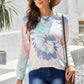 Tie-Dye Raglan Sleeve Top