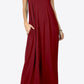 Floral Spaghetti Strap Maxi Dress with Pockets