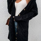 Cable-Knit Button Down Longline Cardigan with Pockets