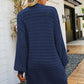 Dropped Shoulder Longline Cardigan with Pockets