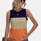 Color Block Tank Top