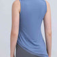 Round Neck Sleeveless Sports Tank Top