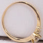 18K Gold 0.5 Carat Lab-Grown Diamond 6-Prong Ring