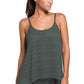 Full Size Spaghetti Strap Scoop Neck Tankini Set