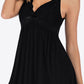 Spliced Lace Plunge Spaghetti Strap Night Dress