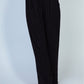 White Birch Finding Myself Full Size Striped Knit Pants in Black