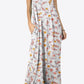 Floral Spaghetti Strap Maxi Dress with Pockets