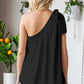 Tied One-Shoulder Blouse