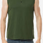 Buttoned Notched Neck Tank
