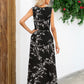 Surplice Neck Sleeveless Maxi Dress