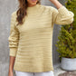 Crewneck High-Low Sweater