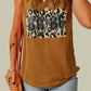 Leopard BABE Graphic Tank