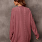 Warm Fall Mixed Knit Open Front Longline Cardigan