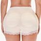 Full Size Lace Trim Shaping Shorts